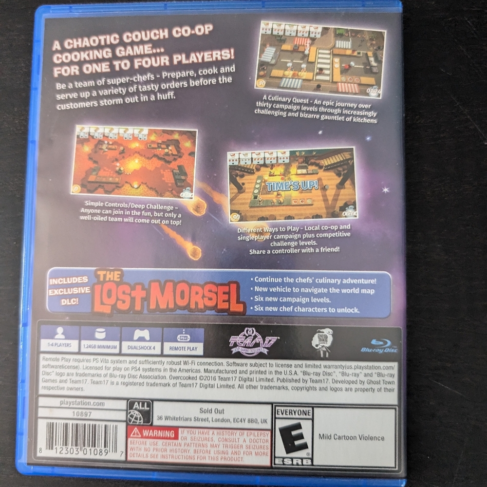 Overcooked game PS4 - Picture 2 of 4